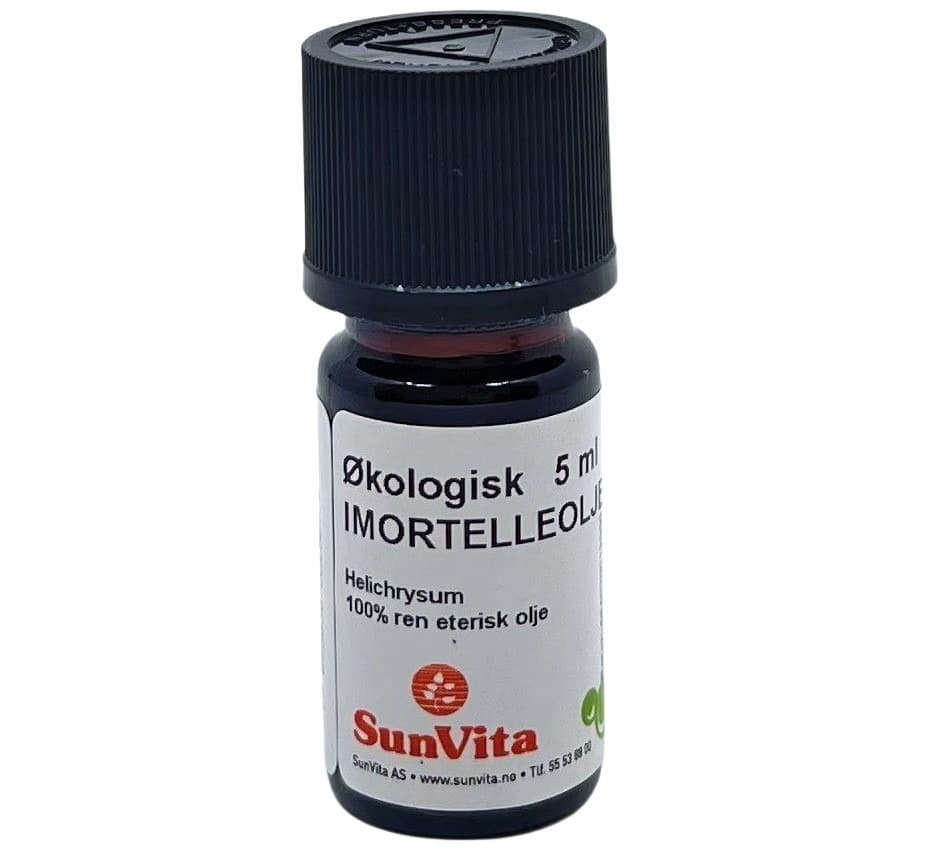 Imortelleolje (Helichrysum) økologisk 5 ml.