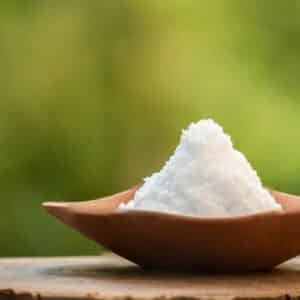 Magnesium,Sulfate,Or,Epsom,Salt,Powder,On,Nature,Background.