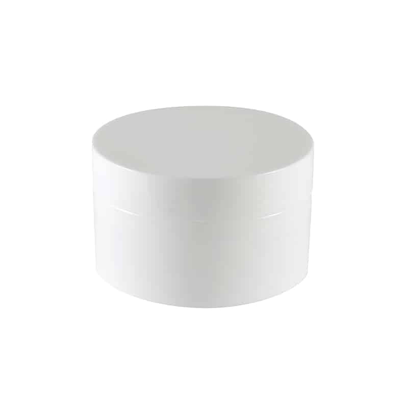 Plastkrukke hvit Billy 50