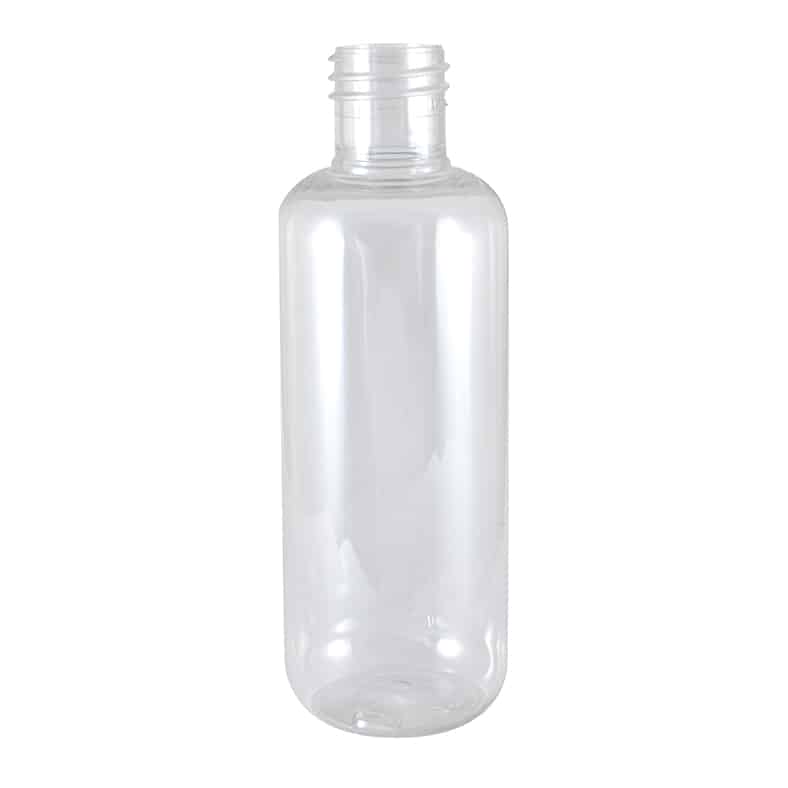 Plastflaske klar 100 ml PET