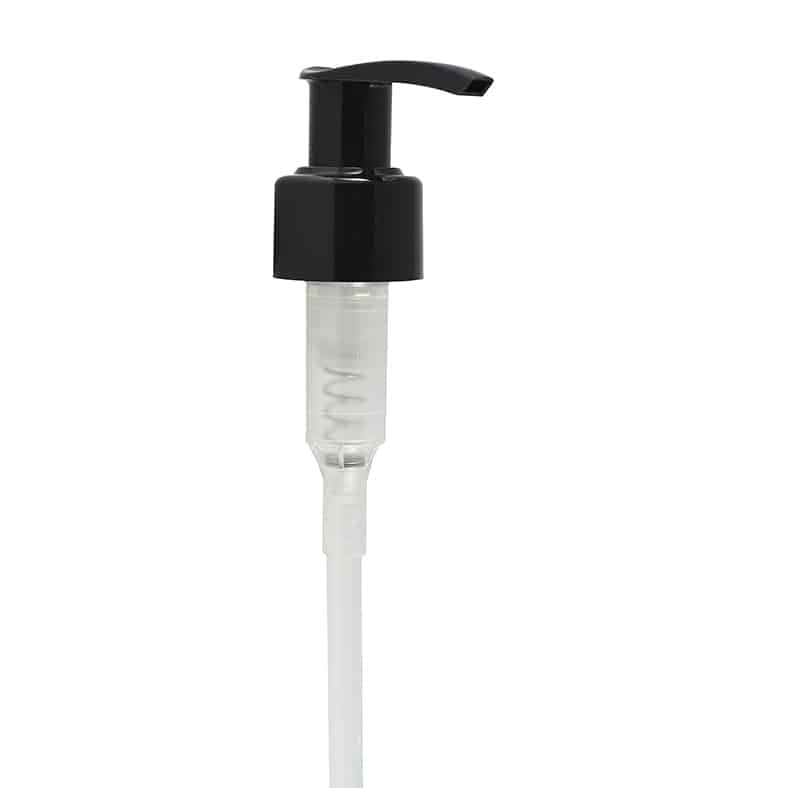 Pumpeinnsats til  250/500 ml klar plastflaske 24/410