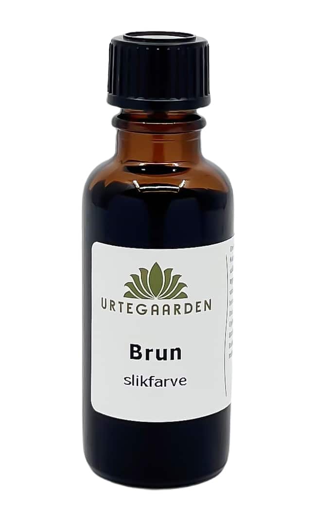 Brun karamellfarge