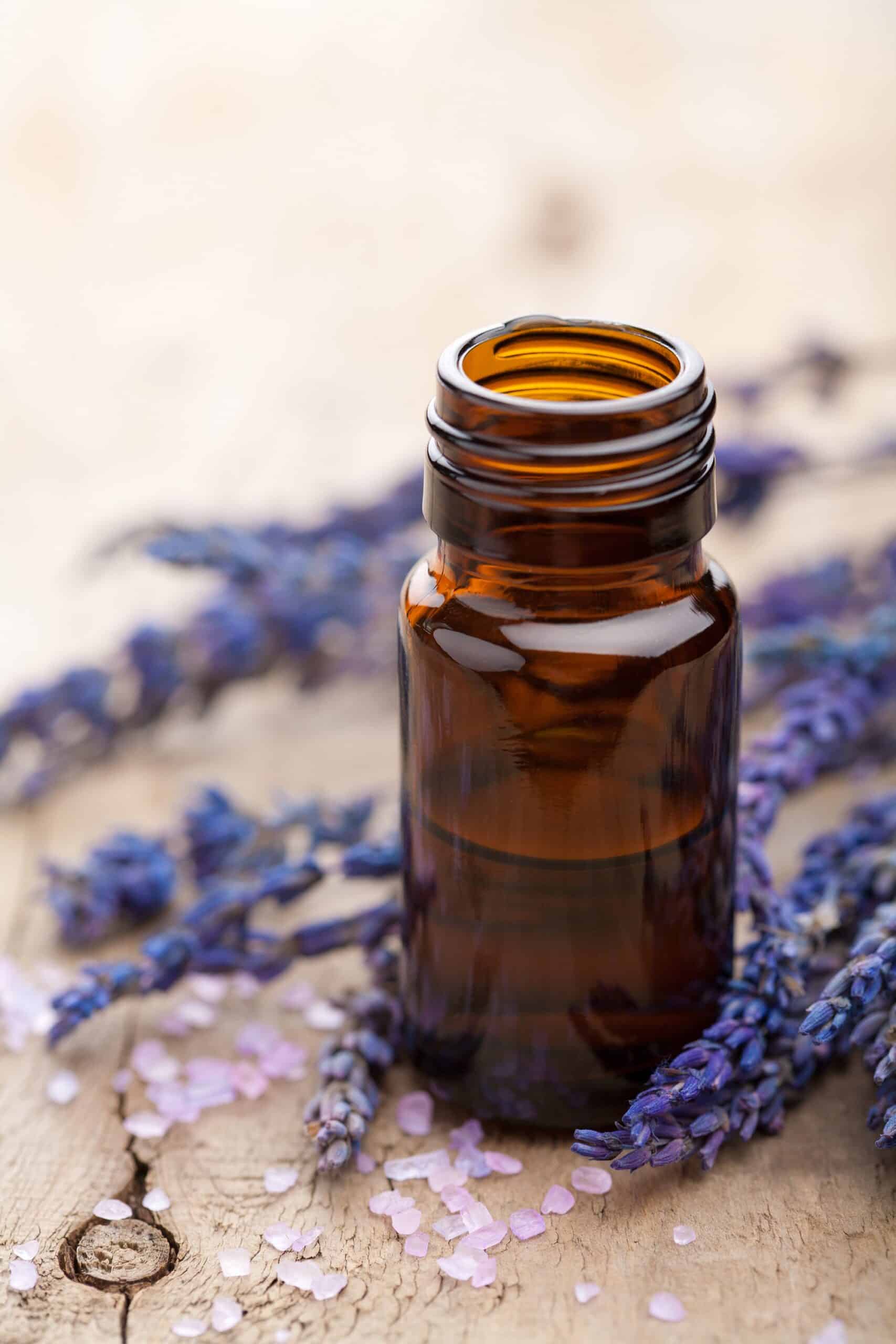 Lavendel saltskrubb